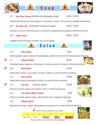 Menu photo 3 Five Stars Thai Restaurant Union City, NJ