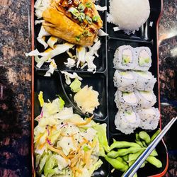 MK's Sushi - Salmon Teriyaki Bento Box