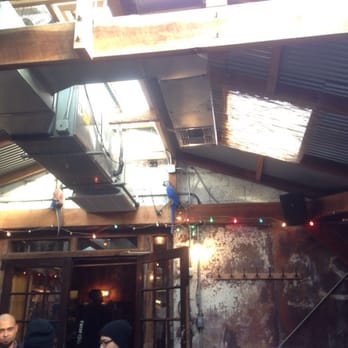 Roberta's - Rusted metal walls covered by Tin roof, and full of truck drivers? American Style! - Pizza Near Me - Brooklyn, New York