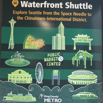 Seattle Waterfront Shuttle - Public Transportation Near Me - Seattle, Washington