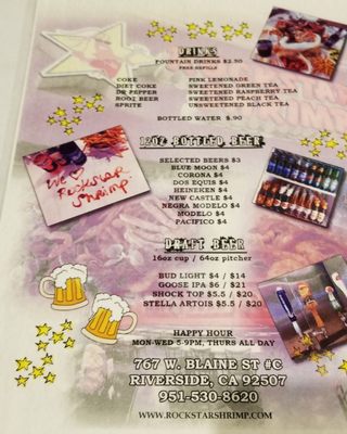 Menu photo 3 Rockstar Shrimp Riverside, CA