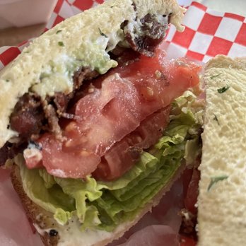 The Tomato Place - BLT with avocado on white bread - Juice Bars & Smoothies Near Me - Vicksburg, Mississippi The Tomato Place - BLT with avocado on white bread - Juice Bars & Smoothies Near Me - Vicksburg, Mississippi