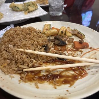 Tomo - Teriyaki chicken and fried rice. - Sushi Bars Near Me - New Albany, Indiana Tomo - Teriyaki chicken and fried rice. - Sushi Bars Near Me - New Albany, Indiana