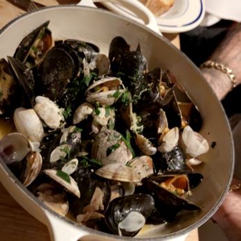 Clark's Oyster Bar - Muscles and clams in its brith so good - Seafood Near Me - Aspen, Colorado Clark's Oyster Bar - Muscles and clams in its brith so good - Seafood Near Me - Aspen, Colorado