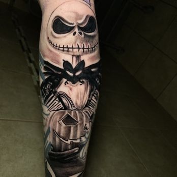 Silver Needle Studios - Jack Skellington - Tattoo Near Me - Concord, California