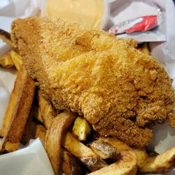 Phat Matts Wings & Fish - Catfish and fries Taken 01.30.24