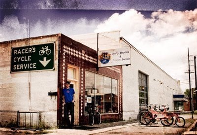 Racer's Cycle Service Logo