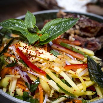 Dear Saigon - Mango Salad with Crispy Soft Shell Crab - Vietnamese Near Me - Scarborough, Ontario