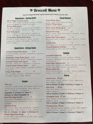 Menu photo 6 Broccoli Schiller Park, IL