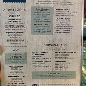 Ocean Trail - Menu - Seafood Near Me - Scottsdale, Arizona