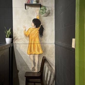 Sambal Chef - Hallway painting - Malaysian Near Me - Houston, Texas