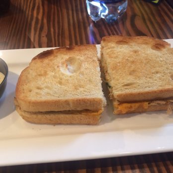The Chopped Leaf - Tuna melt - sourdough toast with a side of dill dip = 8 bucks. - Salad Near Me - Burlington, Ontario The Chopped Leaf - Tuna melt - sourdough toast with a side of dill dip = 8 bucks. - Salad Near Me - Burlington, Ontario
