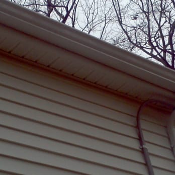Evangelous Construction - After work as done photo. They made sure the aluminum fascia covering was all the way up to the dip edge to prevent dry rot. - Roofing Near Me Evangelous Construction - After work as done photo. They made sure the aluminum fascia covering was all the way up to the dip edge to prevent dry rot. - Roofing Near Me
