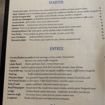 ChouChou French Bistro - So many choices! Ah oui! - French Near Me - Burlingame, California ChouChou French Bistro - So many choices! Ah oui! - French Near Me - Burlingame, California