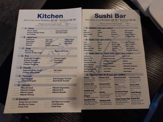 Menu photo 1 No 1 Sushi Midland Park, NJ