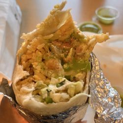 The burrito in question.