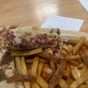 Lucky's Sports Shack - Rueben with fries! - American Near Me - Cayce, South Carolina Lucky's Sports Shack - Rueben with fries! - American Near Me - Cayce, South Carolina