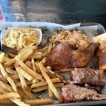 Sam Jones BBQ - Three Meat Combo - Barbeque Near Me - Raleigh, North Carolina Sam Jones BBQ - Three Meat Combo - Barbeque Near Me - Raleigh, North Carolina