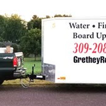 Grethey Rose Construction and Restoration - truck and trailer - General Contractors Near Me Grethey Rose Construction and Restoration - truck and trailer - General Contractors Near Me