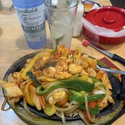 Seafood Fajitas Seafood Fajitas