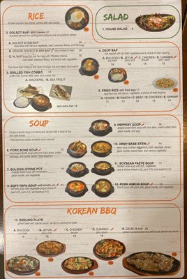 Menu photo 4 Don Chon Toronto, ON
