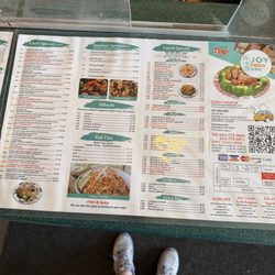 Joy Food One - Menu