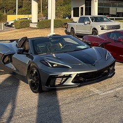 Texas Hand Wash - 2023 Corvette Stingray Convertible.