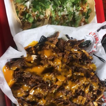 Fatima's Grill - Chicken tacos and beef brisket fries - Mediterranean Near Me - Downey, California