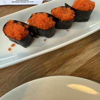 Tomodachi Sushi - My favorite Smelt Egg aka Masago $7 for two pieces. - Sushi Bars Near Me - Los Angeles, California Tomodachi Sushi - My favorite Smelt Egg aka Masago $7 for two pieces. - Sushi Bars Near Me - Los Angeles, California
