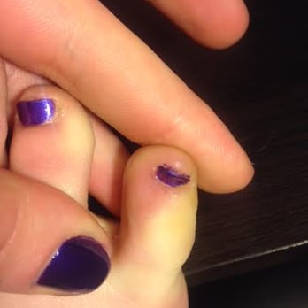 Happy Nails & Spa - Horrible pedicure. - Nail Salons Near Me - North Providence, Rhode Island