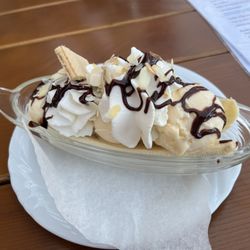 Hotel Sonnentau - Bananen-Split von der Karte