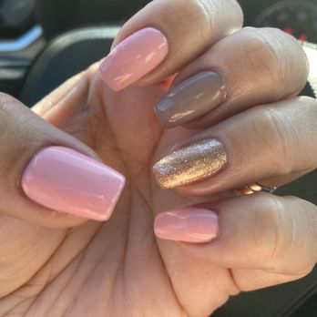 Sugar Nails & Lashes - Vegas nails! Dip nails. - Nail Salons Near Me - Orange, California