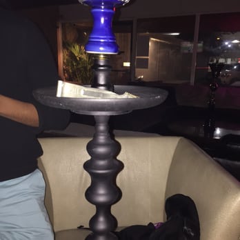 Hookahookah Lounge - The coals sitting on top of our hookah - Hookah Bars Near Me - Honolulu, Hawaii