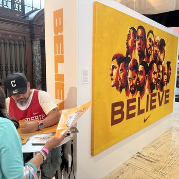 Cleveland Public Library - Tenth Anniversary Cavs Championship Exhibit - Libraries Near Me - Cleveland, Ohio