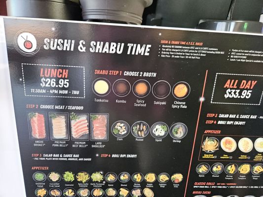 Menu photo 3 Sushi & Shabu Time Las Vegas, NV Menu photo 3 Sushi & Shabu Time Las Vegas, NV