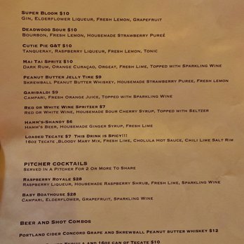 Dusty’s Hideaway - Some fun drinks - Burgers Near Me - Tacoma, Washington