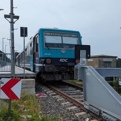 Lindaunisbrücke - Ende für die Züge