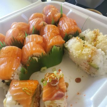 Hoshi Sushi - Salmon! - Sushi Bars Near Me - Fullerton, California Hoshi Sushi - Salmon! - Sushi Bars Near Me - Fullerton, California