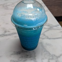 Blue raspberry lemonade