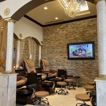Venetian Nail Spa - Pedicure area with a flat screen TV - Nail Salons Near Me - Sugar Land, Texas Venetian Nail Spa - Pedicure area with a flat screen TV - Nail Salons Near Me - Sugar Land, Texas