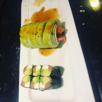 Osaka - Half off sushi... cucumber roll and Philadelphia Roll, no rice by my choice. - Japanese Near Me - Grand Rapids, Michigan
