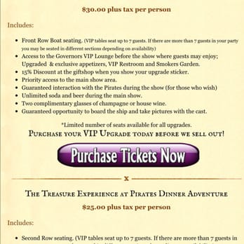 Pirates Dinner Adventure - Performing Arts Near Me - Orlando, Florida Pirates Dinner Adventure - Performing Arts Near Me - Orlando, Florida