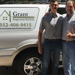 Grant Inspection Services - Owner John Grant with his son John whom currently attends The University of South Florida as an Economics Major.