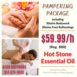 Asian Bodywork - Walk-in & Appointment Welcome