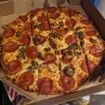 Domino's Pizza - a pepperoni pizza in a box - Pizza Near Me - Solvang, California Domino's Pizza - a pepperoni pizza in a box - Pizza Near Me - Solvang, California