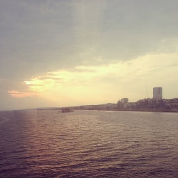 Brighton Pier - Gorgeous evening time view from the top of the Helter Skelter. - Landmarks & Historical Buildings Near Me - Brighton, BNH