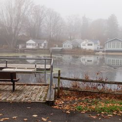 Wilson Harbor and Pier - The kayak/canoe launch.