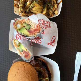 Kenji Burger - Kenji burger, Japanese burrito and furikake fries - Burgers Near Me - Kapaa, Hawaii