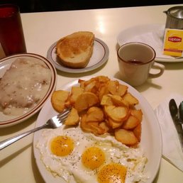 Country Fried Steak & Eggs Breakfast
