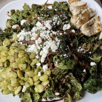 Ramsi's Cafe On The World - Crispy Petal Salad with added chicken - Middle Eastern Near Me - Louisville, Kentucky